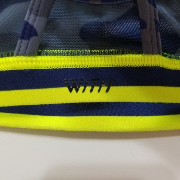 Wear It To Heart WITH Camo Sports Bra Size S - Picture 5 of 7